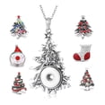 thumbnail image 1 of Conjunto de Joyería Lovglisten con Collar de Árbol de Navidad de Broche de 18 mm, 1 of 9