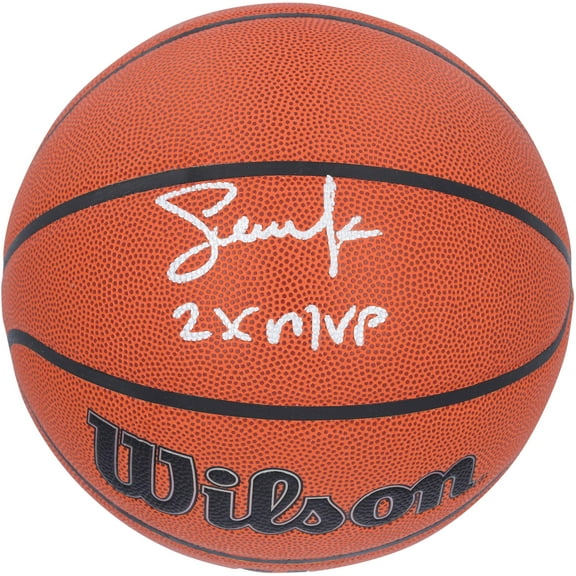 Steve Nash Phoenix Suns Autographed Wilson Authentic Series Indoor/Outdoor Basketball with "2x MVP" Inscription - Fanatics Authentic Certified
