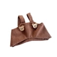 thumbnail image 3 of Pantalones de muñeca Ropa de muñeca Juguete Conjuntos cómodos para muñecas de niña Ropa linda para muñecas para niñas Regalo de fiesta Juguete Muñecas marrón, 3 of 8