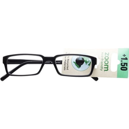 Zoom Eco Friendly Reader Mens Black 1.50