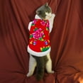 thumbnail image 1 of Ropa de invierno para gatos Salvador chaleco cálido Año Nuevo, 1 of 10