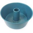 9.5inch Angel Food Cake Pan 15Cup Capacity Blue Granite Nonstick