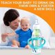 thumbnail image 3 of Bottle Handles for Dr Brown Narrow Baby Bottles, Baby Bottle Holder with Easy Grip Handles to Hold Their Own Bottle, 3 of 5