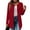 Red, variant on Womens Cardigans Casual Open Front Long Sleeve Loose Cardigan Women Fall Work Business Clothes S-5XL