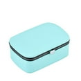 thumbnail image 1 of Amaiiu Earring Necklace Bracelet Storage Box Bangle Wristwatch Display Case Portable Large Capacity Dustproof Carrying Boxes Jewellery Blue, 1 of 9