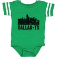 thumbnail image 3 of Inktastic Dallas Texas City Skyline with Grunge Boys or Girls Baby Bodysuit, 3 of 5