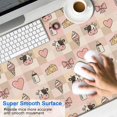 thumbnail image 2 of Long Mouse Pads for Desk,Beige Cow Checker Pattern Desk Mats on Top Of Desks, Desk Mouse Pad Extra Large with 3mm Non-Slip Base and Stitched Edge for Gaming,Office,Work,Home 47.3"x23.6", 2 of 6