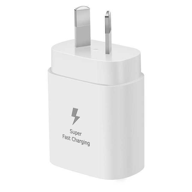 Ndcxsfigh Bloque Carga Rápida Tipo C PD 25W para (enchufe Au 25W Blanco)