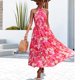 thumbnail image 2 of Vestido estampado de lazo de cuello sin espalda sexy de verano para mujer OAVQHLG3B Store lin121212, 2 of 5