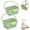 Green, variant on Foldable Sink Drain Basket With Food Strainer,No-Drill Hanging Drain Rack Food Catcher,Removable Kitchen Sink Waste Collector Filter,Multifunctional Faucet Storage Rack Draining for Fruits