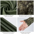 thumbnail image 5 of BASSDASH Men’s Lightweight Camo Hunting Shirt UPF 50+ Sun Protection Long Sleeve Hiking Fishing Performance Tee Mesh Panels, 5 of 8