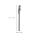 thumbnail image 4 of Miangastore Tire Pressure Checker Silver 5Pack 5.6X0.9In, 4 of 9