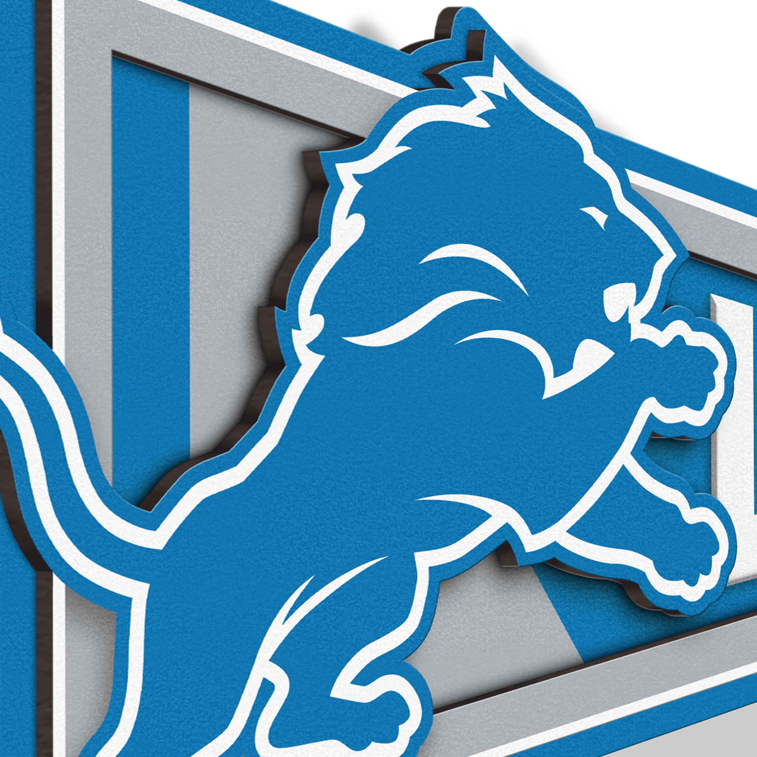 YouTheFan NFL Detroit Lions Pennant Sign