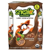 Sneakz Organic Chocolate Milkshake, 8 Fl. Oz., 6 Count