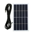 thumbnail image 1 of Labymos 2W 5V Solar Panel with DC Port Polycrystalline Silicon Solar Cell DIY Waterproof Camping, 1 of 8