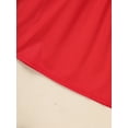 thumbnail image 6 of Zehjuhan Newborn Baby Girl Sweet Long Sleeve Cartoon Xmas Wreath Embroidered Party Dress for Holiday Red，3-6M, 6 of 11