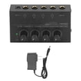 thumbnail image 2 of Ultra Compact 4 Channel Metal Stereo Headphone  for Low Noise Earphone Amplification, 2 of 8