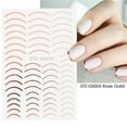 thumbnail image 3 of Soidarity 6 hojas de pegatinas autoadhesivas para uñas decoración de manicura DIY, 3 of 6