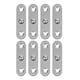 thumbnail image 5 of GOOHOCHY 8 Uds bisagras de puerta bisagras de puerta ocultas bisagra de acero inoxidable bisagras giratorias de 360 ​​grados, 5 of 8