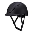thumbnail image 1 of Casco ecuestre para caballos, ajustable, transpirable, para hombre y mujer, para ciclismo negro, 1 of 8