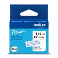 thumbnail image 1 of Brother Genuine BTAG233 Non-Laminated Tape for P-touch Label Makers, Blue on White – 12 mm wide x 4 m long, 1 of 5