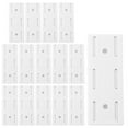 thumbnail image 1 of AMERTEER 15Pcs Self Adhesive Power Strip Holder Fixator Wall Mount Plug-in Socket Fixer Bracket Stand  White, 1 of 7