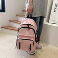 thumbnail image 1 of Retro Casual Backpack - Large Capacity Student School Bag for Travel & Computer Use, 1 of 5