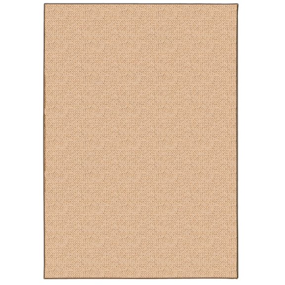Linon Rhodes Area Rug Runner, Wool, Natural, 2.6ft x 9ft