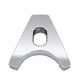 thumbnail image 2 of Abrazadera de distribuidor de acero cromado sujeta con tornillo SBC BBC Repuesto para motores C Carevas pinza, 2 of 6