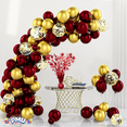 thumbnail image 6 of PMU Bursting Star Metallic Foil Spray Centerpiece- Red Prismatic Balloon Weights, Party Table Decorations Centerpiece for Valentine's Day, Birthdays, Graduation and Graduation 15in / 7.34cm, 6 of 9