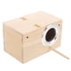 thumbnail image 3 of ColoMX Caja nido para pájaros, cajas nido para cría de aves, periquitos, casa de madera para pájaros, caja para cría de loros, 3 of 7