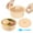 Beige, variant on 42oz Microwave Silicone Steamer 3 Compartment for Vegetable Fish Baby Food Microwave Pot with Handle and Lid Oven Dishwasher Safe (Beige or Blove)