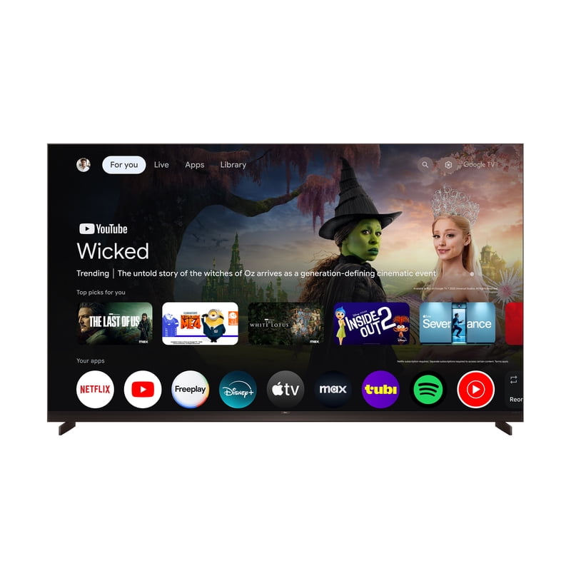 TCL 85” Class X11L Series QLED SQD-Mini LED Smart Google TV (NEW 2026) - Deep Color System with Super QLED, Up to LD20000 Precise Dimming Series, Up to HDR10000 Peak Nits, UltraThin Depth - 85X11L gallery view