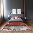thumbnail image 6 of Luxe Weavers Euston Collection Abstract Area Rug 7680 Red 9x12, 6 of 9