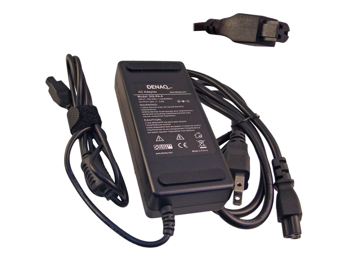 DENAQ DQPA63pin Power adapter AC 100240 V black for Dell Inspiron 2500, 26XX, 7500