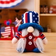 thumbnail image 6 of ZPAQI Patriotic Veterans Day Gnomes Decoration Swedish Tomtes Ornaments 4th of July, 6 of 17