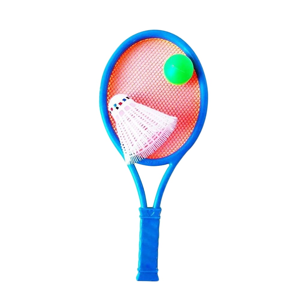 1Set Badminton Tennis Rackets Set Parent-Child Game Toys for Kids Sports 