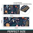 thumbnail image 7 of Pioneer Flower Floral Print Pattern Kitchen Rugs Sets Of 2,Anti Fatigue Kitchen Mat Rugs Non Slip Washable,Decorative Kitchen Floor Mats for Kitchen,Sink,Laundry,17"x30"+17"x47", 7 of 7
