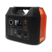 Rubicon 300W Portable Power Station , 296Wh Backup Lithium Battery, 110V/300W Pure Sine Wave AC Outlet, Solar Generator (Solar Panel Not Included) for Outdoors Camping Travel Hunting Blackout