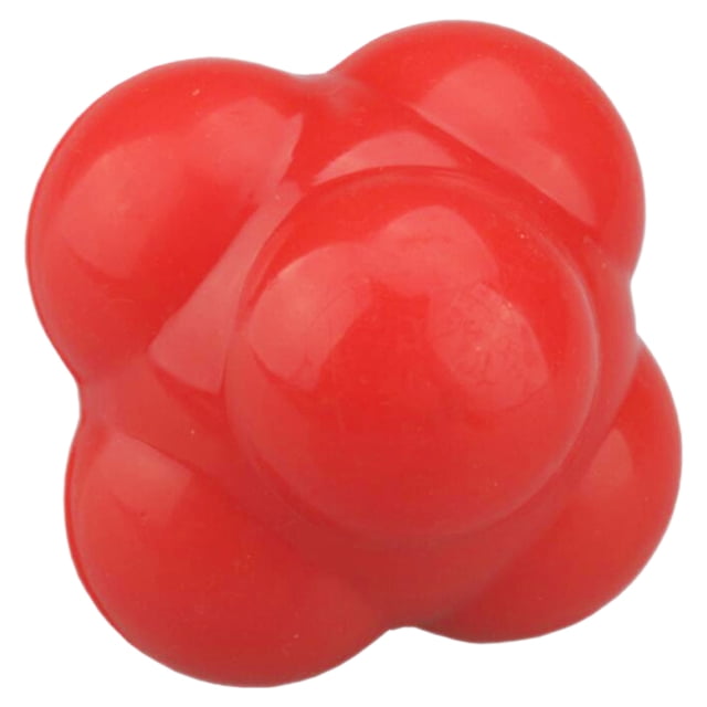 Hexagon Reaction Ball for Football Training Made of Silicone Yellow Color Great for Home Use and