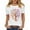 White#22, variant on JTZGDY Womens T-Shirts Loose Fit Casual Summer Short Sleeve Tie Dye Cute Animal Printed Crewneck Tunic Blouse Lightweight Pullover Tops White#10 L