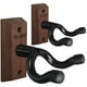thumbnail image 1 of Soporte de pared para guitarra Onmiwod, madera de acacia, en forma de U, 2 unidades, 1 of 8
