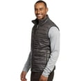thumbnail image 2 of ET TU Men's Lightweight Puffer Vest L, Grey, 2 of 4