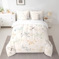 thumbnail image 2 of Homewish Cartoon Plane 7-Piece Bedding Comforter Set for Kids Children Boys,Kawaii Airplane King Bedding Sets,Transportation Theme Ultra Soft Bed Sheets,Ultra Soft Home Decor,Reversible, 2 of 8