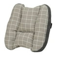 thumbnail image 3 of Almohada para un soporte de espalda eficaz en la parte inferior de la espalda - Cojín de soporte con correa ajustable para silla de oficina, automóvil Plaza Kakhi Baoblaze Almohada de cintura para silla, 3 of 7