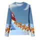 thumbnail image 4 of Camiseta impresa para mujeres Ichuanyi Women Mangas largas BLUSA COLLA RED REDED COLLA COMPLIS ICHUANYI WER202308211146, 4 of 4