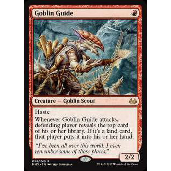 MtG Modern Masters 2017 Edition Rare Goblin Guide (FOIL) #96