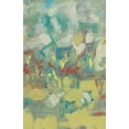 thumbnail image 2 of Goldberger, Jennifer 22x32 White Modern Wood Framed Museum Art Print Titled - Graffiti Abstract I, 2 of 4