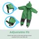 thumbnail image 3 of Cuddle Club Traje De Lluvia Para Niños Pequeños - Chaqueta De Lluvia 3T Para Niños Pequeños Traje De Lluvia Muddy Buddy - Traje De Lluvia Para Niños Y Niñas Pequeños - Traje De Lluvia Chubasquero De U, 3 of 5