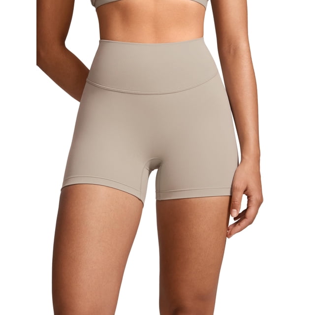 Shorts INGIA de Cintura Alta sin Costura Frontal 10 cm Biker